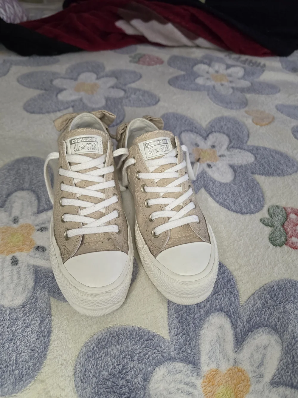 Converse All Star Women's Low-Top Sneakers in Beige